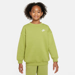 Girls'/Boys' Nike Youth Club Fleece Oversized Sweatshirt - 377 PEAR