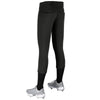 Girls' Champro Tournament Low-Rise Softball Pant - FEARLESS INK Teams - BLACK