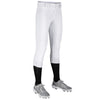 Girls' Champro Tournament Low-Rise Softball Pant - FEARLESS INK Teams - WHITE