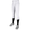 Girls' Champro Tournament Low-Rise Softball Pant - FEARLESS INK Teams - WHITE