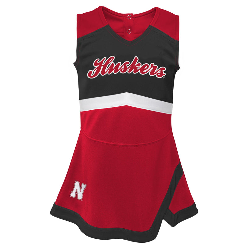 Girls' Nebraska Huskers Infant Cheer Captain Dress - NEBRASKA