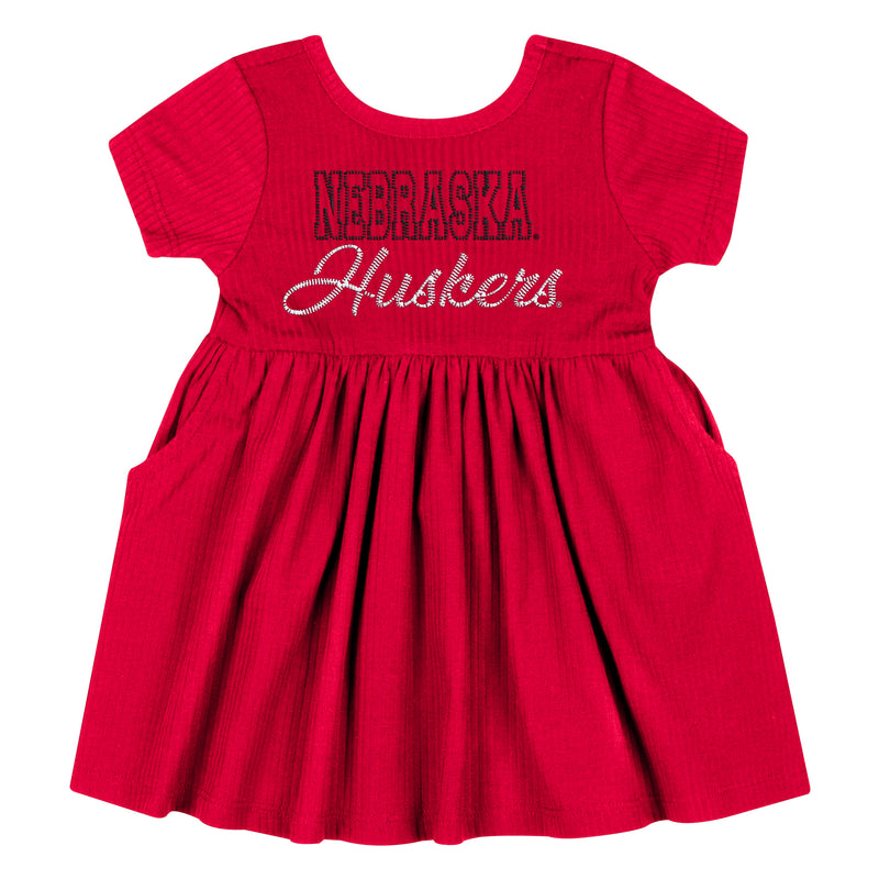 Girls' Nebraska Huskers Infant Flarietta Dress - NEBRASKA