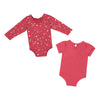 Girls' Nebraska Huskers Infant Star Onesie 2-Piece Set - NEBRASKA