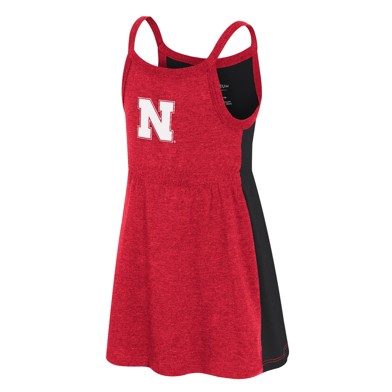 Girls' Nebraska Huskers Toddler Flarring Dress - NEBRASKA