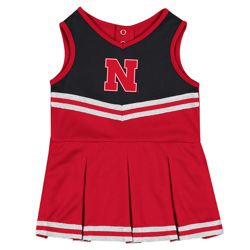 Girls' Nebraska Huskers Toddler Time For Recess Cheer Set - NEBRASKA