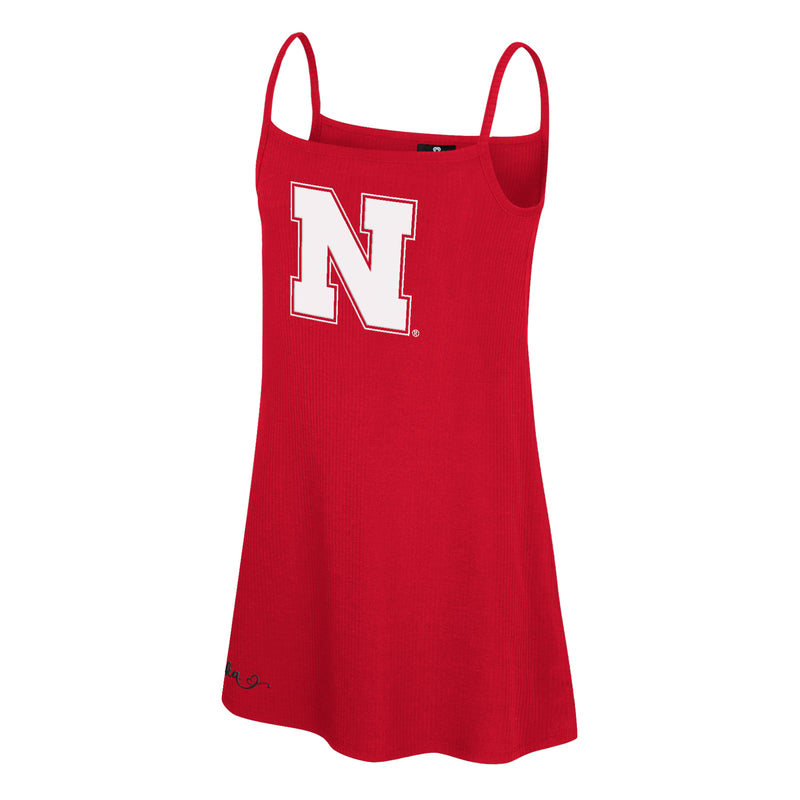 Girls' Nebraska Huskers Youth Brook Tank Dress - NEBRASKA