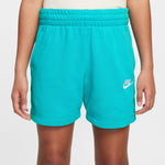 Girls' Nike Youth 5" French Terry Shorts  - 345 - DUSTY CACTUS