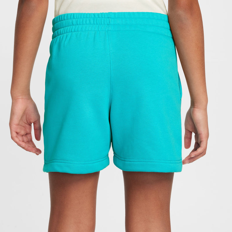 Girls' Nike Youth 5" French Terry Shorts  - 345 - DUSTY CACTUS