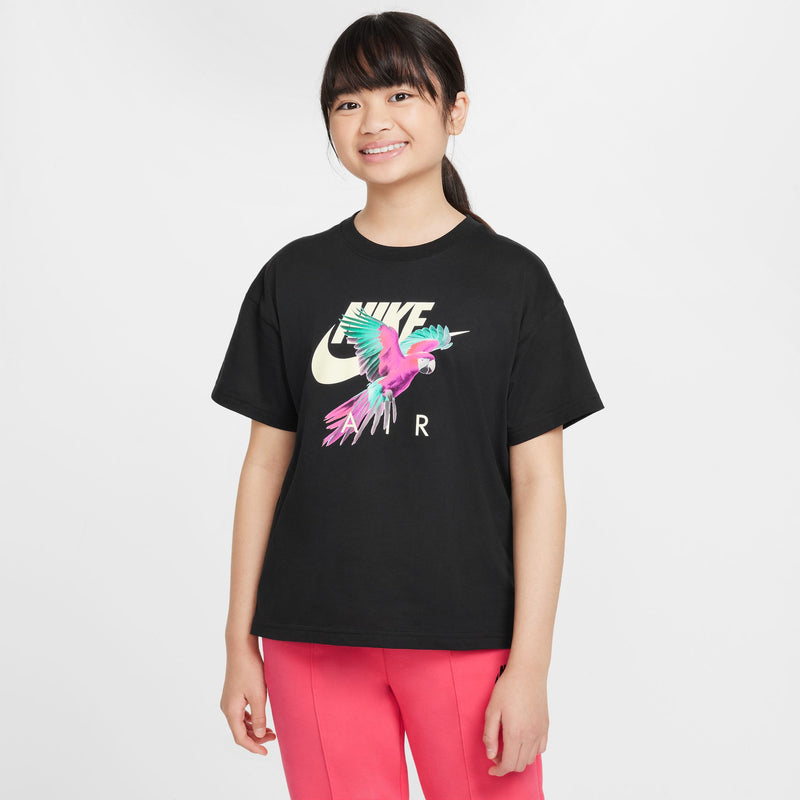 Girls' Nike Youth Air T-Shirt - 010 - BLACK