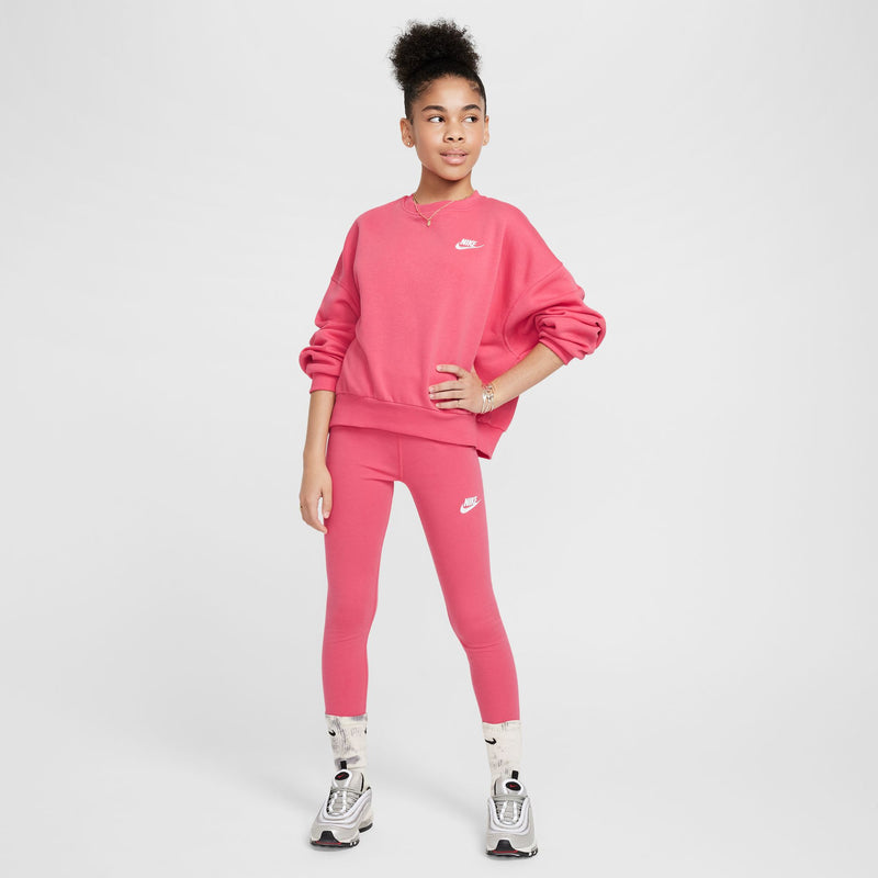 Girls' Nike Youth Boxy Fleece Sweatshirt - 629 ASTR