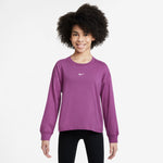 Girls' Nike Youth Boxy Longsleeve - 518 FUCH