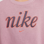 Girls' Nike Youth Boxy Script Sweatshirt - 523 PLUM