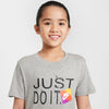 Girls' Nike Youth Brandmark JDI T-Shirt - 063 - GREY