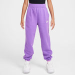 Girls' Nike Youth Club Fleece Pants - 521 BLKR