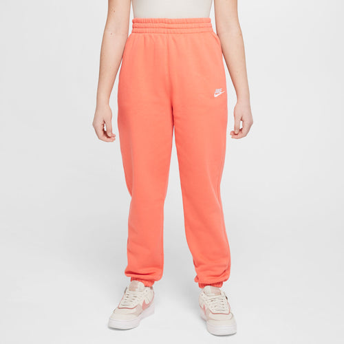 Girls' Nike Youth Club Fleece Pants - 814 EMBR