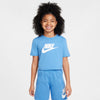 Girls' Nike Youth Crop T-Shirt - 410 - BEYOND BLUE