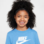 Girls' Nike Youth Crop T-Shirt - 410 - BEYOND BLUE