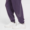 Girls' Nike Youth Fleece Pants - 573 - DARK RAISIN