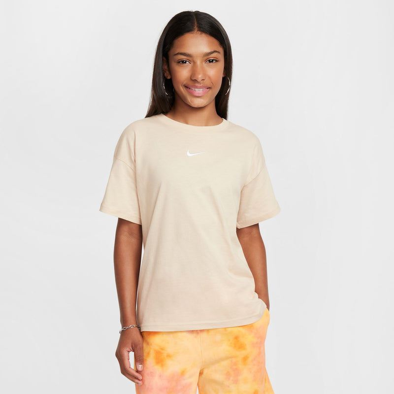 Girls' Nike Youth NSW Essential T-Shirt - 126 SAND