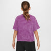 Girls' Nike Youth NSW Flower T-Shirt - 503 VIOL