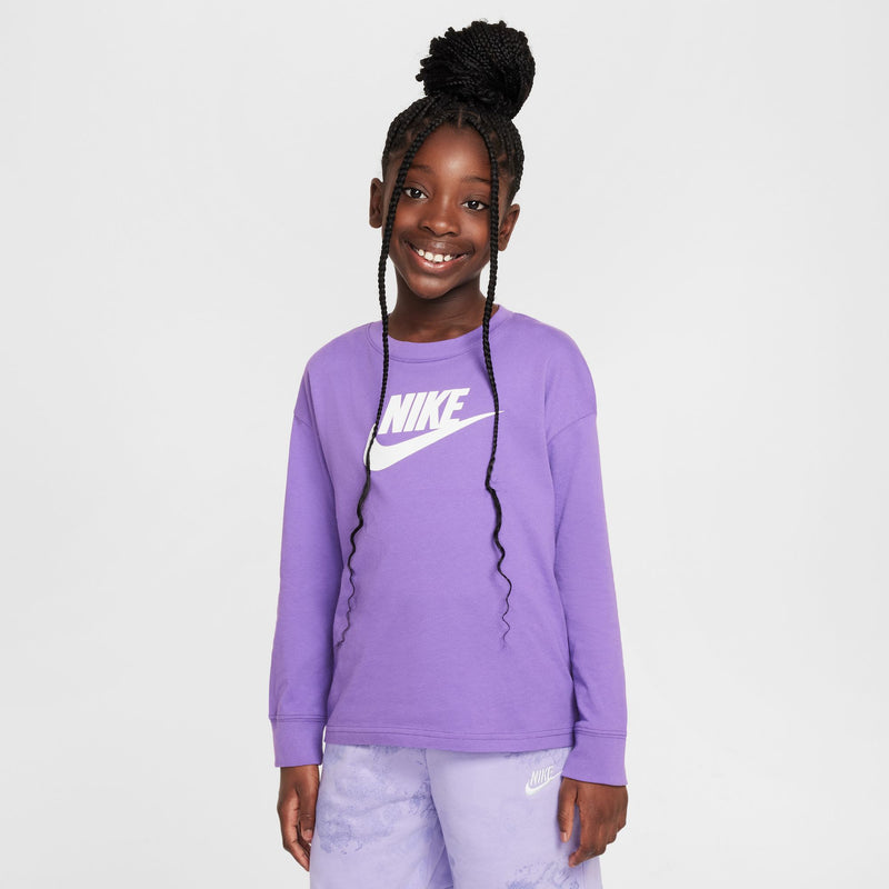 Girls' Nike Youth NSW Longsleeve - 521 RASP