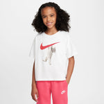 Girls' Nike Youth NSW T-Shirt - 100 - WHITE