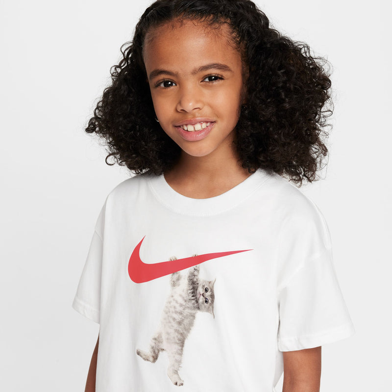 Girls' Nike Youth NSW T-Shirt - 100 - WHITE