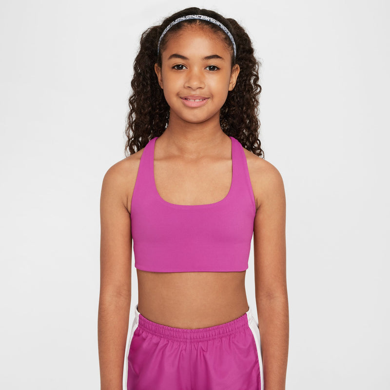 Girls' Nike Youth One Bra - 518 - HOT FUCHSIA