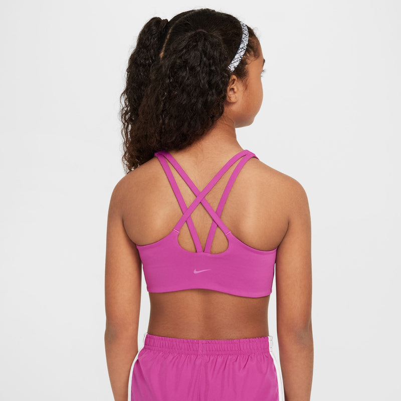 Girls' Nike Youth One Bra - 518 - HOT FUCHSIA