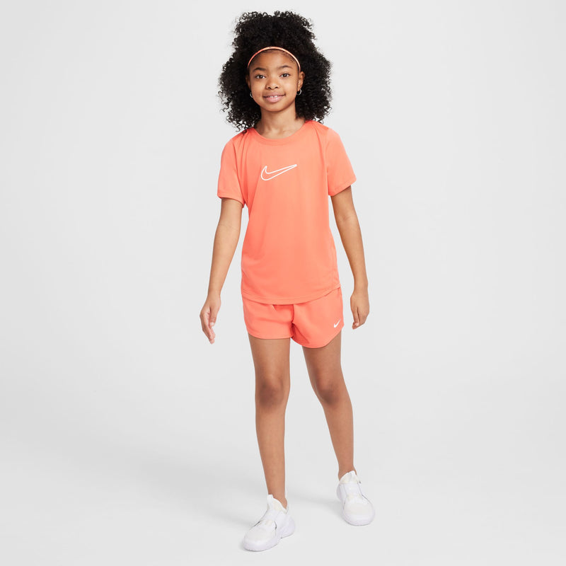 Girls' Nike Youth One Fitted T-Shirt - 814 EMBR