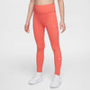 Girls' Nike Youth One High-Waisted Legging - 814 EMBR