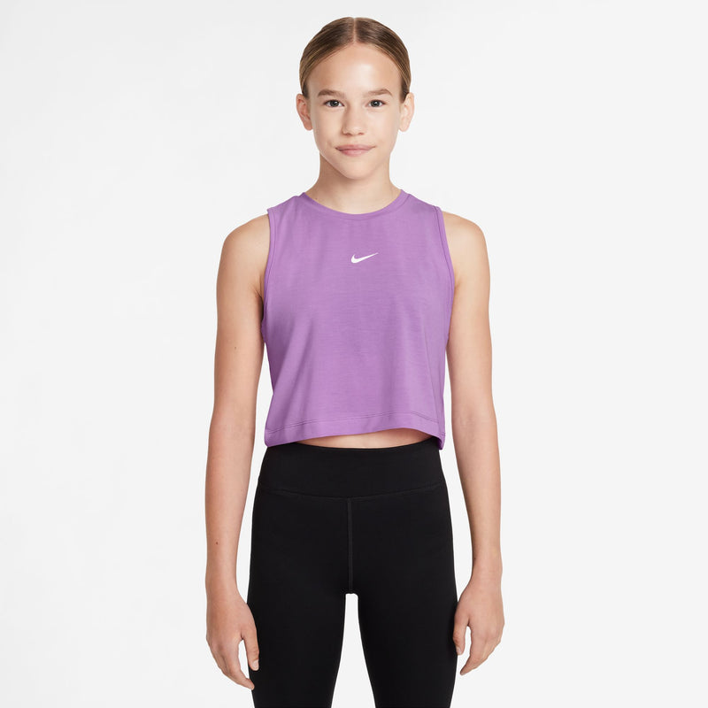 Girls' Nike Youth Pro Tank Top - 532 - RUSH FUCHSIA