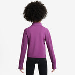 Girls' Nike Youth Pro Therma-FIT 1/4 Zip - 518 - HOT FUCHSIA