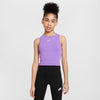 Girls' Nike Youth Ribbed Tank Top - 521 RASP