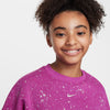 Girls' Nike Youth Sparkle Sweatshirt - 518 - HOT FUCHSIA