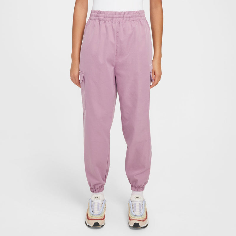 Girls' Nike Youth Sportswear Cargo Pants - 523 PLUM