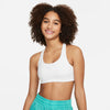 Girls' Nike Youth Swoosh Sports Bra - 100 - WHITE