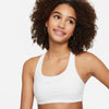 Girls' Nike Youth Swoosh Sports Bra - 100 - WHITE