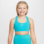 Girls' Nike Youth Swoosh Sports Bra - 345 - DUSTY CACTUS