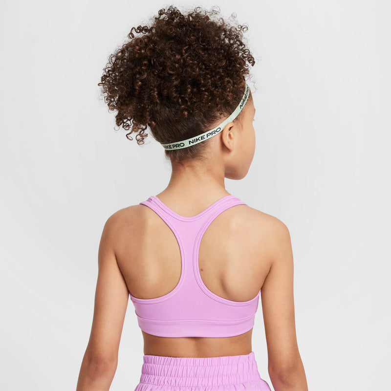 Girls' Nike Youth Swoosh Sports Bra - 532 - RUSH FUCHSIA