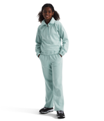 Girls' The North Face Youth Camp Fleece Wide Leg Pant - 1OC - MUTED PINE