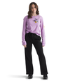 Girls' The North Face Youth Camp Fleece Wide Leg Pant - JK3 - BLACK