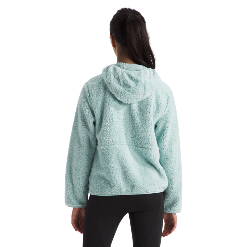 Girls' The North Face Youth Campshire Full-Zip Hoodie - 1OC - MUTED PINE