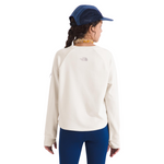 Girls' The North Face Youth Clover Terry Crew - QLI - WHITE DUNE