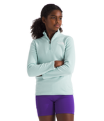 Girls' The North Face Youth Glacier 1/4 Zip - 1OC - MUTED PINE