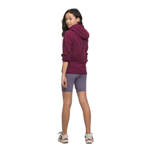 Girls' The North Face Youth Glacier Full-Zip Hoodie - BOYSENBERRY