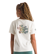 Girls' The North Face Youth Graphic T-Shirt - T6O WHT