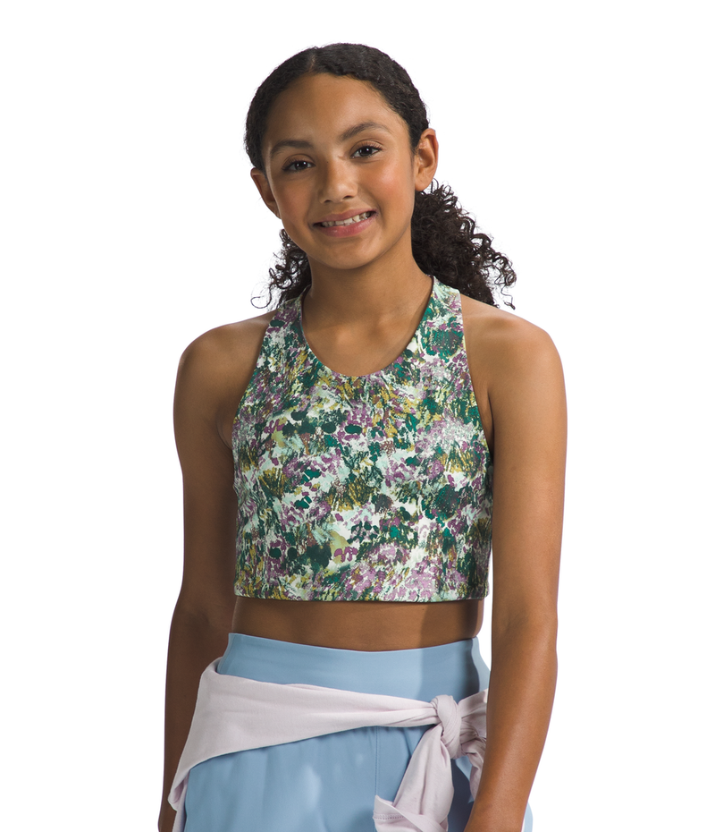 Girls' The North Face Youth Never Stop Reversible Tanklette - UIK FLOR