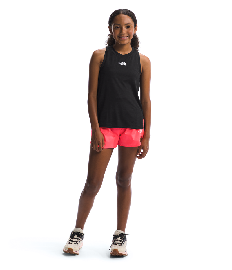 Girls' The North Face Youth Never Stop Tank Top - JK3 - BLACK