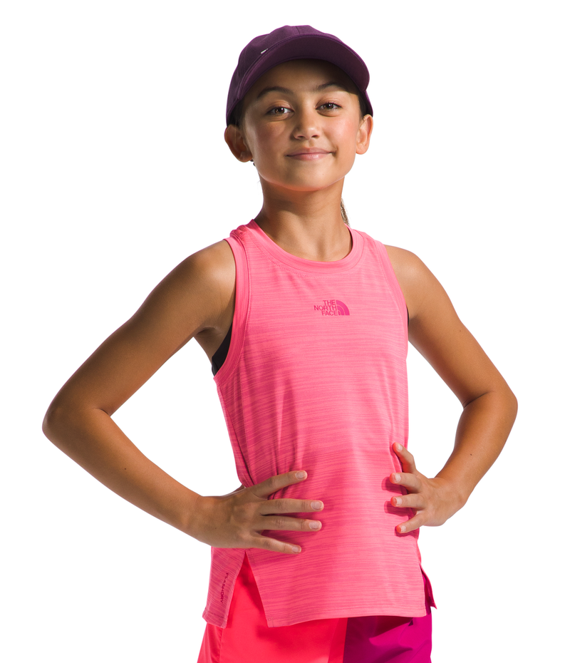 Girls' The North Face Youth Never Stop Tank Top - P2B PINK